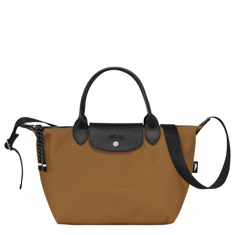 Brown Longchamp Le Pliage Energy S Men's Handbags